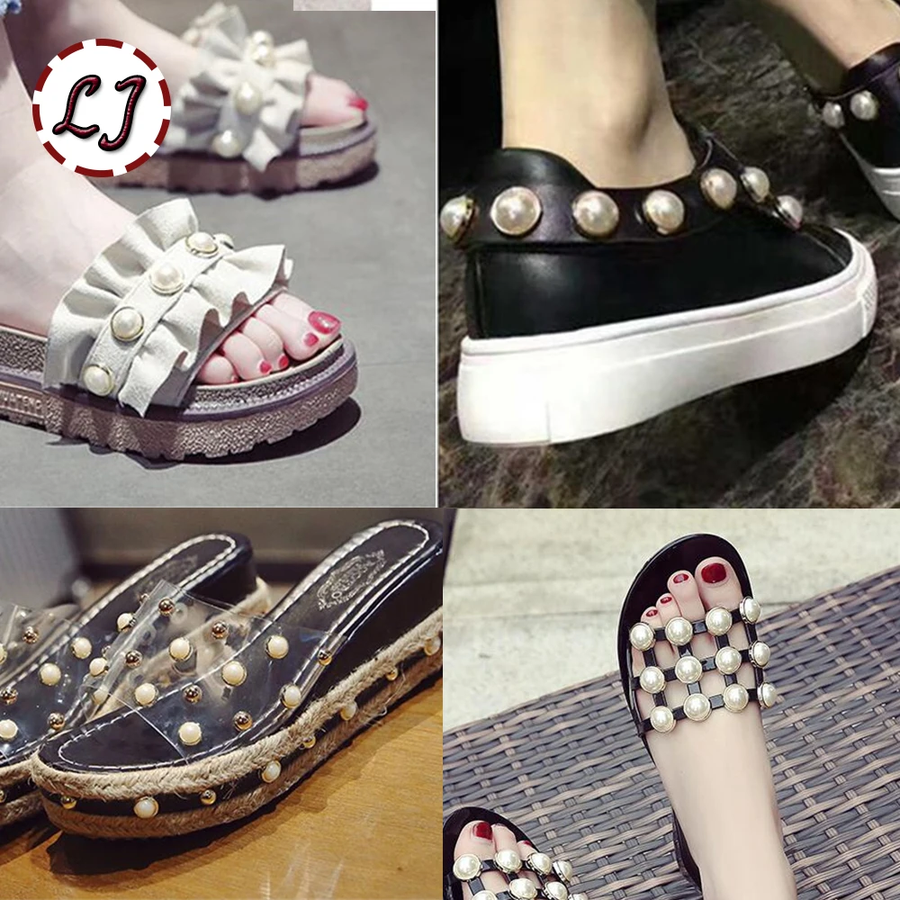 Новинка 50 компл./Лот жемчужные заклепки пуговицы для ткани брюк шляпы сумок обуви