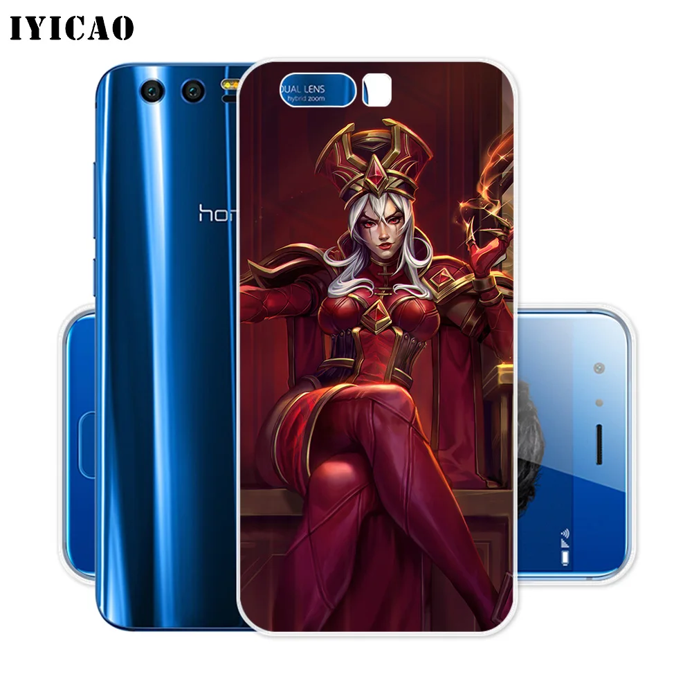 Мягкий силиконовый чехол IYICAO &quotHeroes of the Storm&quot для Huawei Y9 Y7 Y6 Prime 2018 Honor 8C 8X 8 9 10 Lite 7X 7C