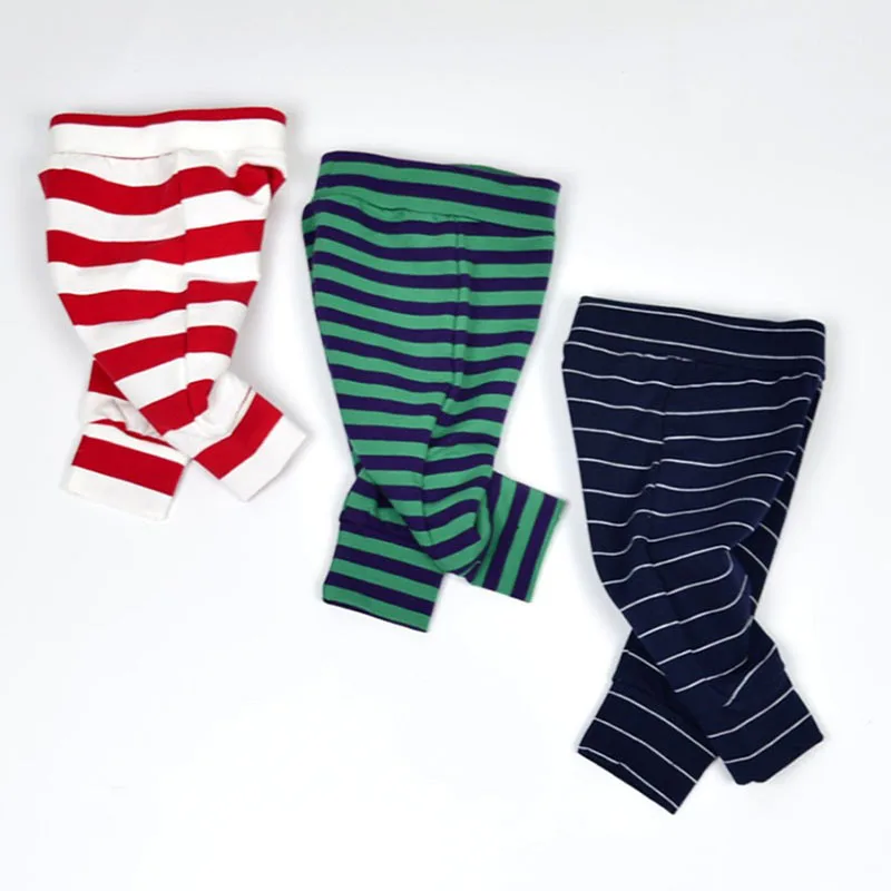 Детские леггинсы Хлопковые теплые длинные брюки для малышей Сезон осень зима