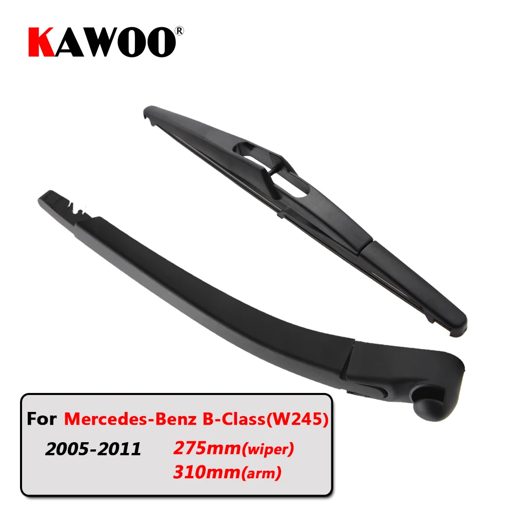 

KAWOO Car Rear Wiper Blades Back Window Wipers Arm For Mercedes-Benz B-Class(W245) Hatchback (2005-2011) 275mm Windscreen Blade