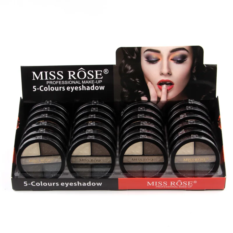 MISS ROSE новинка хит продаж 5 цветов тени для век 6 групп красивые мини милые коробка