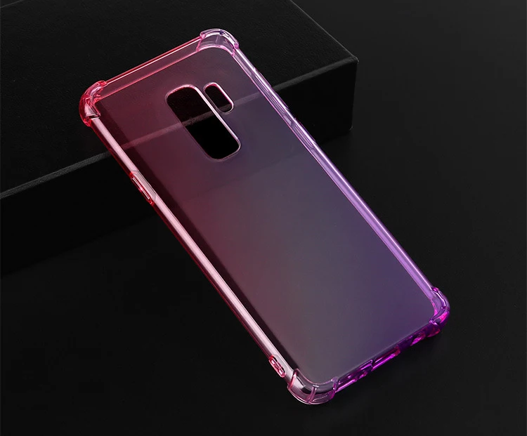 Силиконовый чехол для samsung Galaxy M20 M10 S10E S10 S9 S8 J4 J6 плюс J8 A9 A8 A6 A7 J5 Prime J7 Note 9 8 градиентный чехол