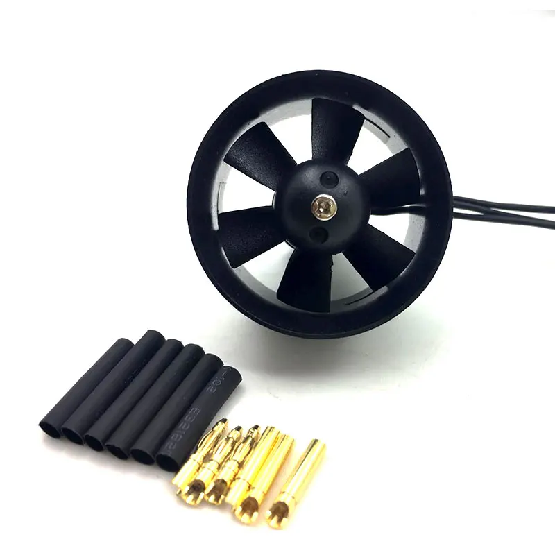 QX мотор совершенно новый DIY Drone EDF части 30 мм 6 лезвий воздуховод QF1611 6000KV