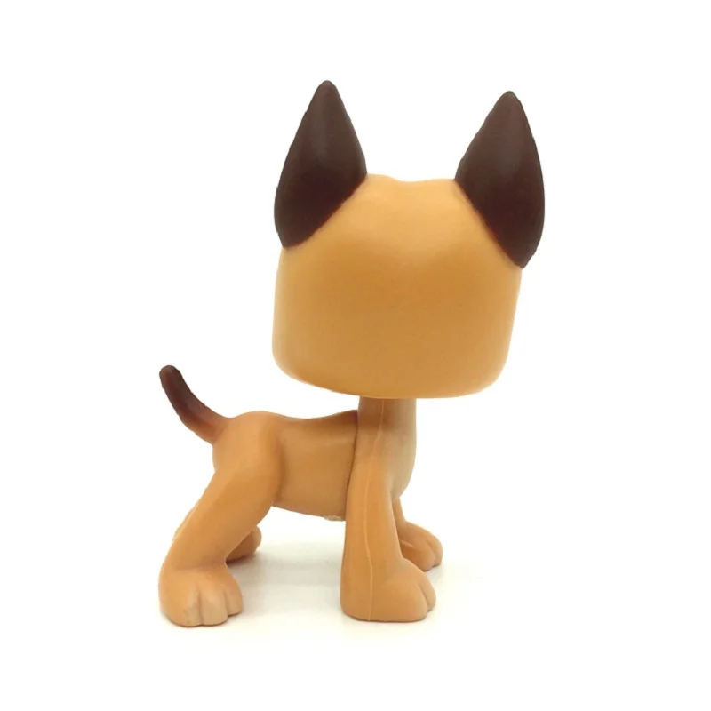 Игрушки Lps из зоомагазина собака немецкий дог коллекция реальный белый