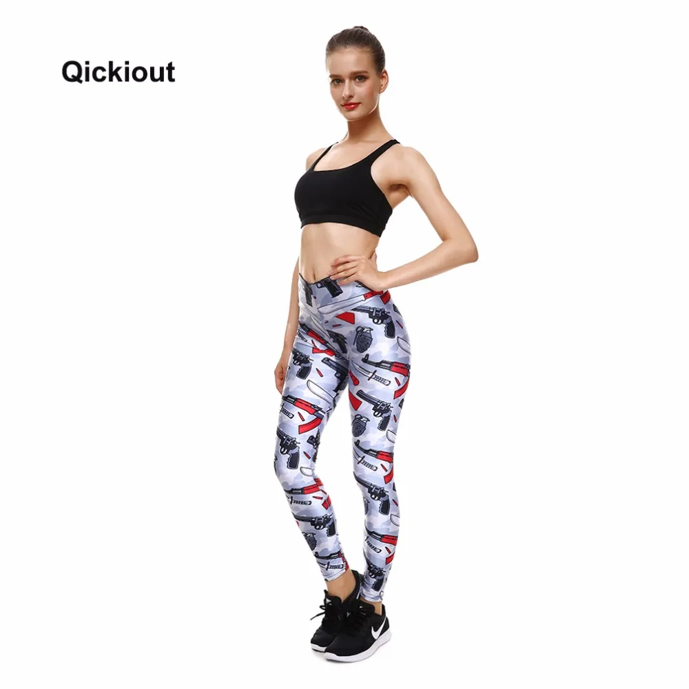 Женские повседневные леггинсы Qickitout штаны на весну и осень новинка 2017|women casual