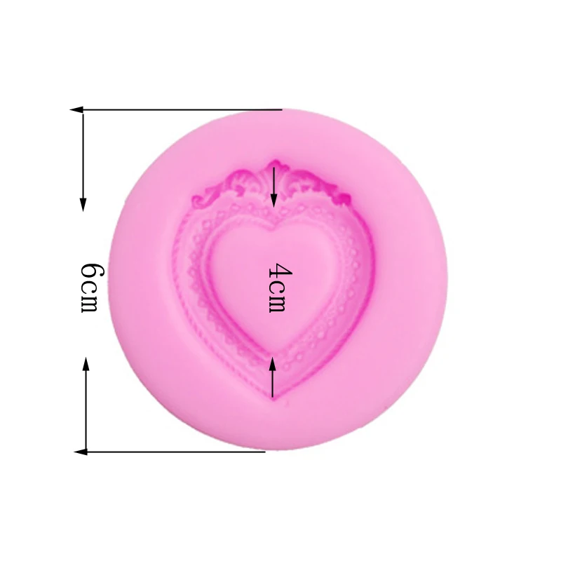 Ремесленные формы сделай сам рамка в форме сердца кухонные аксессуары для