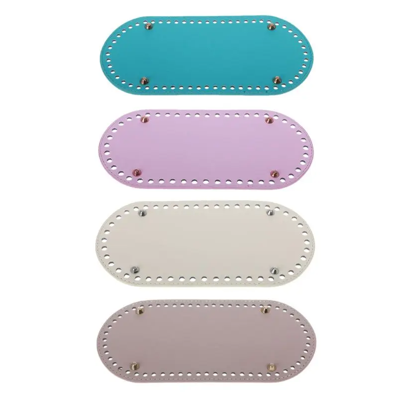 Полезная овальная длинная Нижняя сумка для вязания из искусственной кожи 60