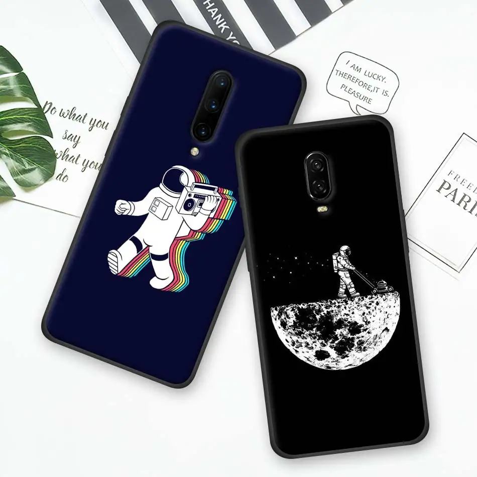 Мягкий чехол для OnePlus 7 8 Nord N100 N10 8T 7T Pro 5G Z силиконовый телефона черный из ТПУ