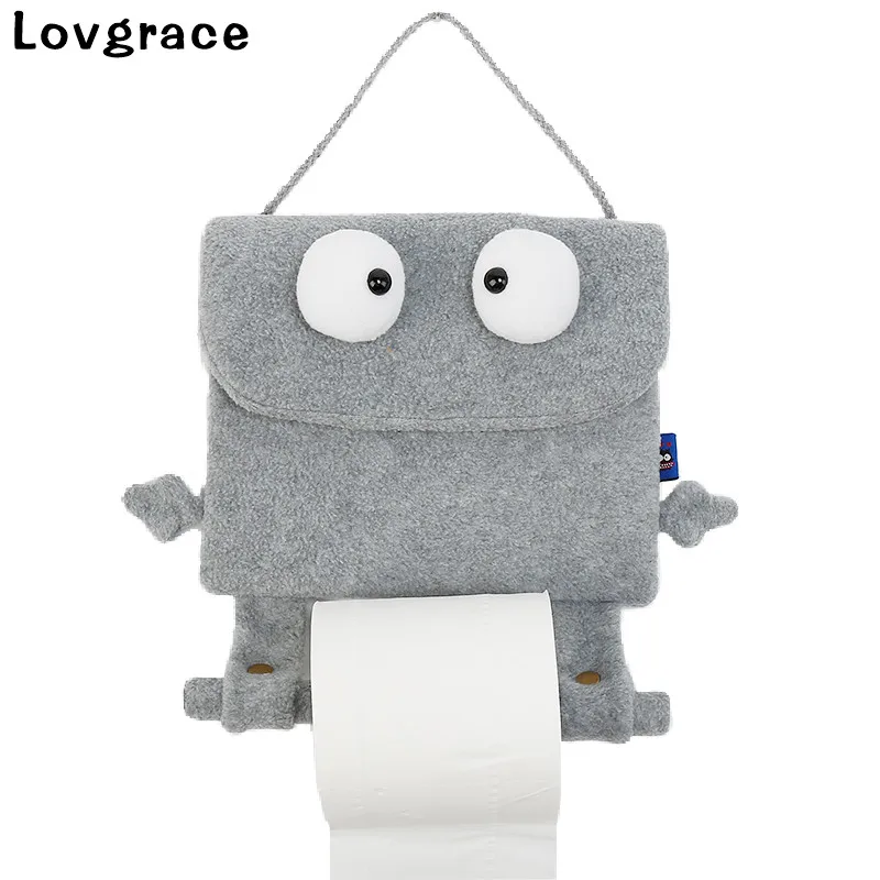 

Cute Cartoon Type Tissue Box High-end Durable Wall Hanging Type Paper Tissue Holder Bedroom Dressers Car Home Toilet Decor Gift