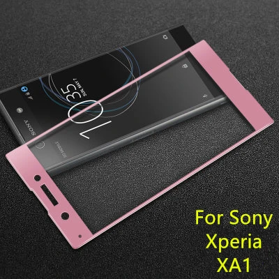 Закаленное стекло для Sony Xperia XA1 1 шт. Защита экрана полное покрытие G3112 3D пленка с