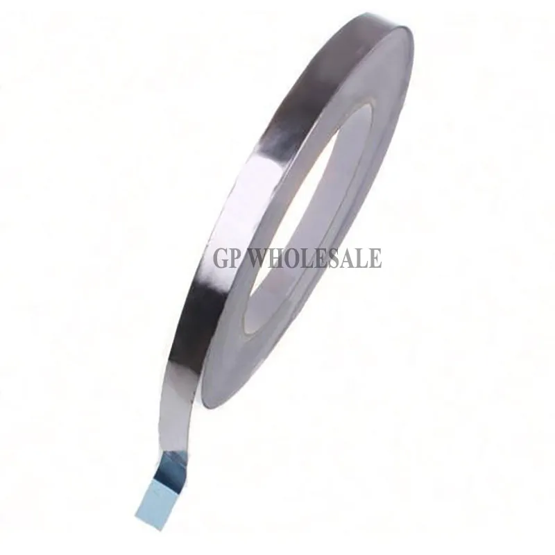 

1x 10mm * 40 meters *0.06mm Adhesive Aluminum Foil Tape for Thermal Conducting BGA, PCB soldering shielding protecting freeship