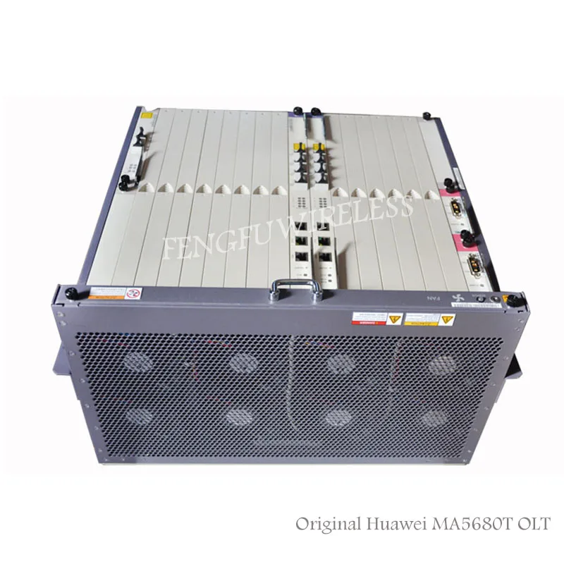 Оригинальный FTTH 1G HW GEPON GPON OLT MA5680T 2 * SCUN GICF PRTE 1 GPFD C + сервисная плата с 16 шт модули