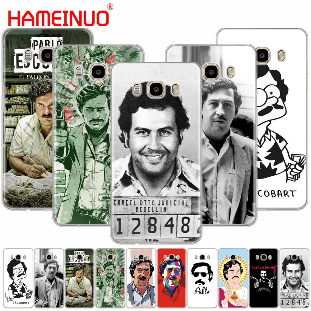 HAMEINUO Модный чехол для телефона с изображением Пабло Эскобара Samsung Galaxy J1 J2 J3 J5 J7 MINI