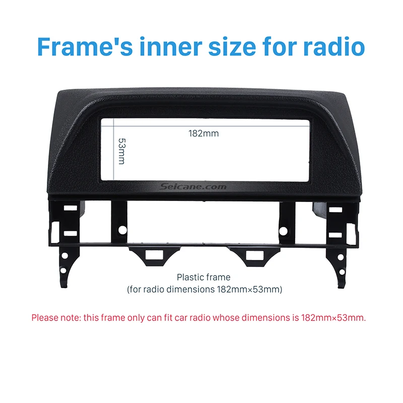 Seicane One Din Car Fascia Frame Mount Trim Kit панель ободок для Mazda 6 Atenza 2002 2003 2004 2005 2006 2007 | Автомобили