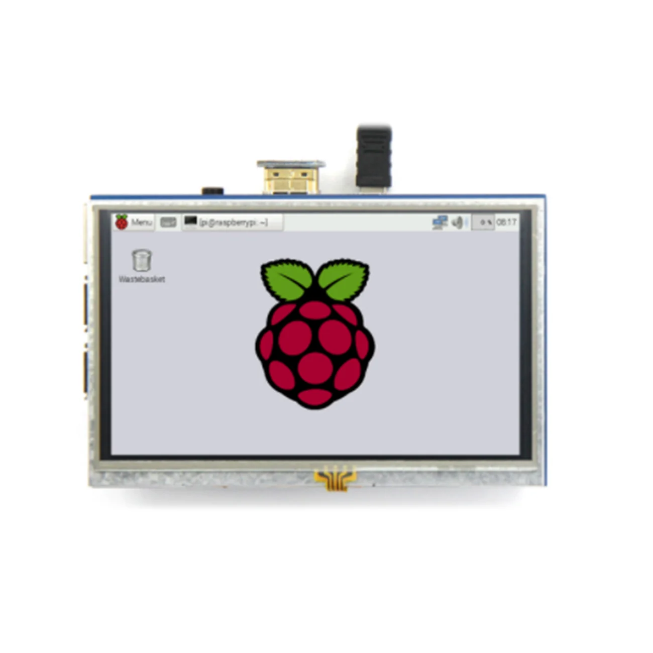 5.0 inch Raspberry pi 3,2/3,5/5/7 дюймов сенсорный экран ЖК-дисплей дисплейный модуль Поддержка Raspberry Pi 2/3 B - Цвет: 5.0 inch