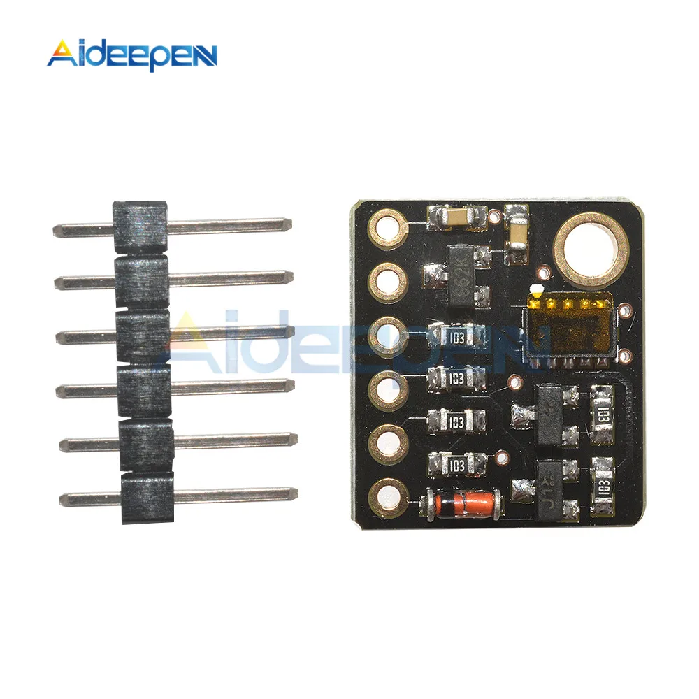 1 шт. лазерный датчик дальности I2C IIC VL53L0X 940nm|Контроллер двигателя| |