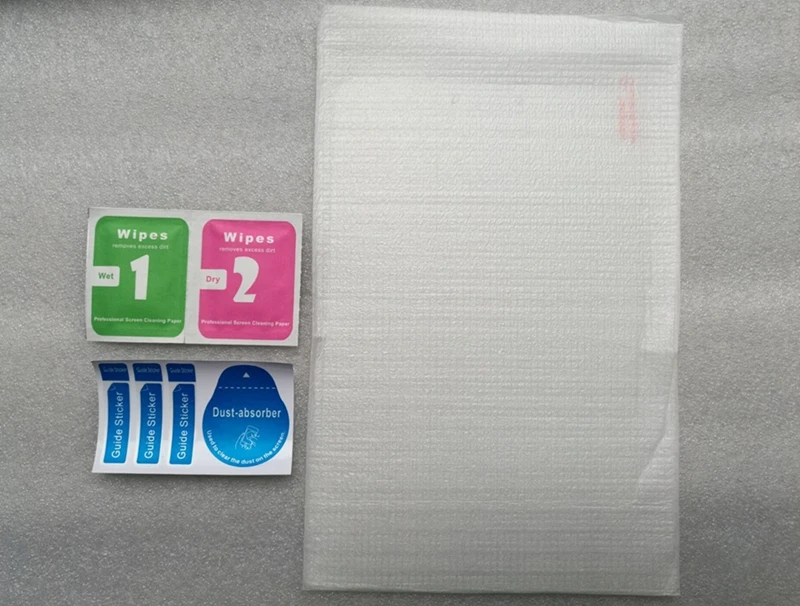 

Tempered Glass Protective Film Screen Protector for Lenovo Miix 210 Miix210 10.1" Tablet + Cleaning Wipes No Retail Box