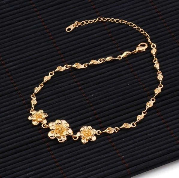 Классические свадебные желтые Ювелирные наборы MxGxFam с цветком цвет золото 18 |