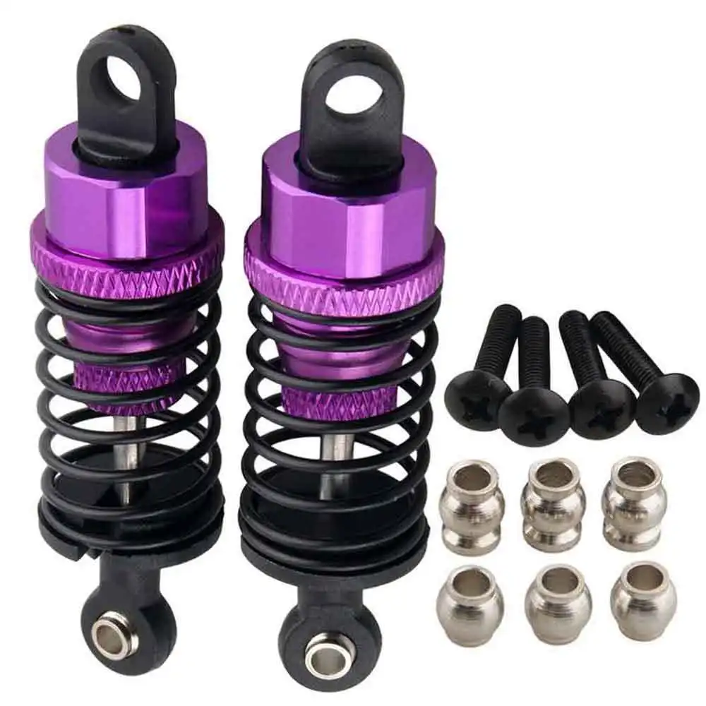 Амортизатор RC Purple Alum 50 мм 2P для гоночного автомобиля Tamiya HPI 1:10|shock absorber|rc shock absorberrc