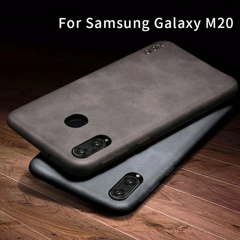 X-Level Винтажный чехол для samsung Galaxy M20 M10 M30 A30 A50 Ретро X Level Матовый кожаный защитный чехол