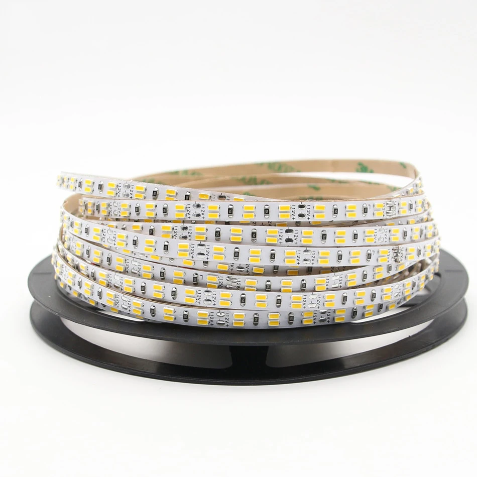 DC12V Fita Светодиодные ленты 5 М 1080 светодио дный 3014SMD не Водонепроницаемый Тира свет