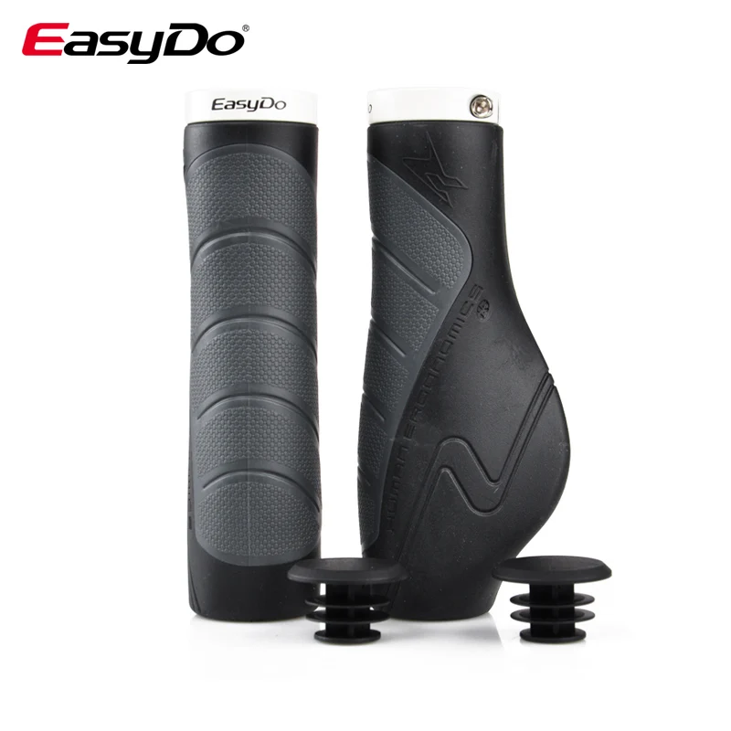 white EasyDo, модные, хорошо пропускающие воздух, MTB, ручки на руль, эргономичный дизайн, противоскользящие, велосипедные ручки, аксессуары - Цвет: white