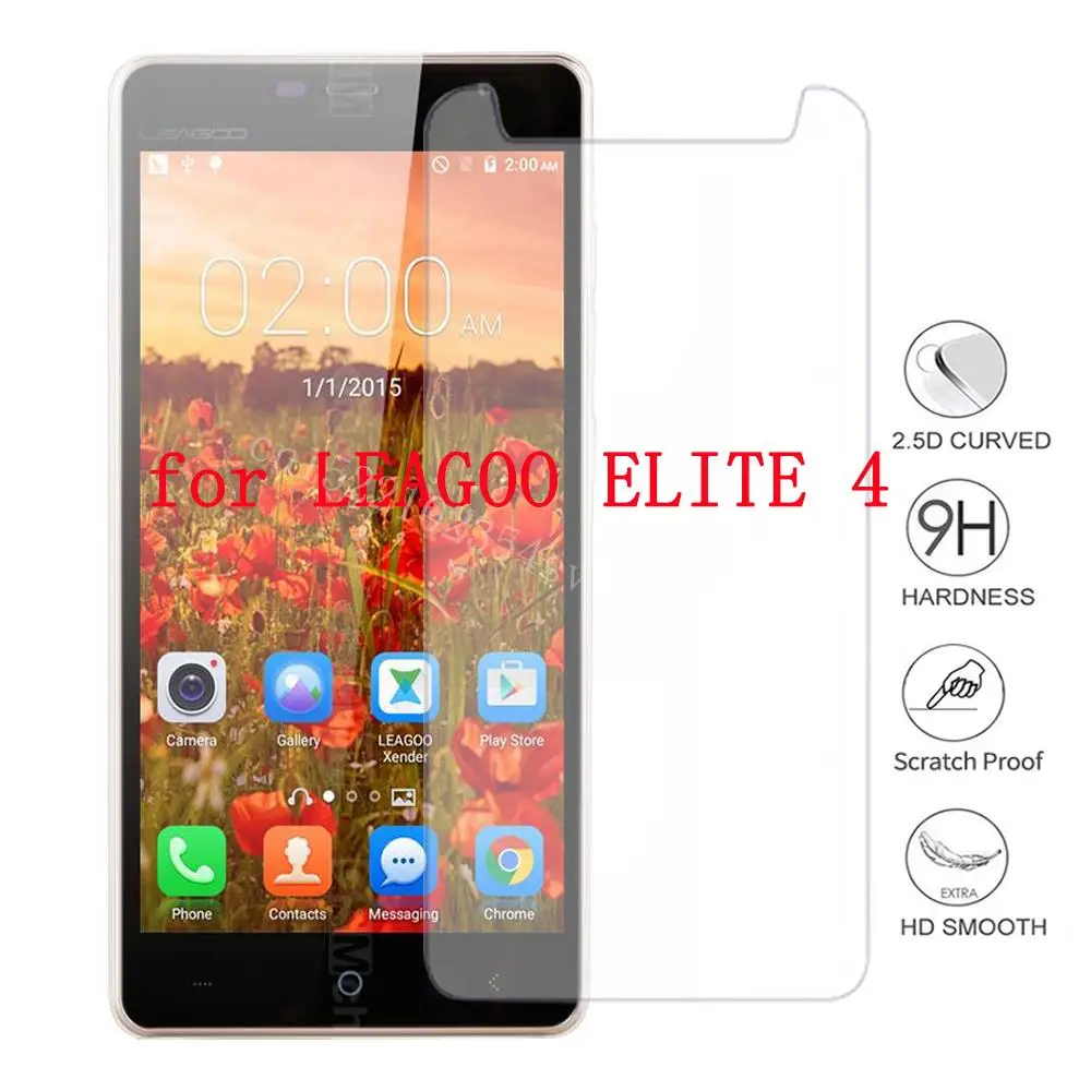 Закаленное стекло для Leagoo ALFA 2 elite Y 4 Lead 2s P1 Z7 S8 M9 T5C Z6 защитная пленка