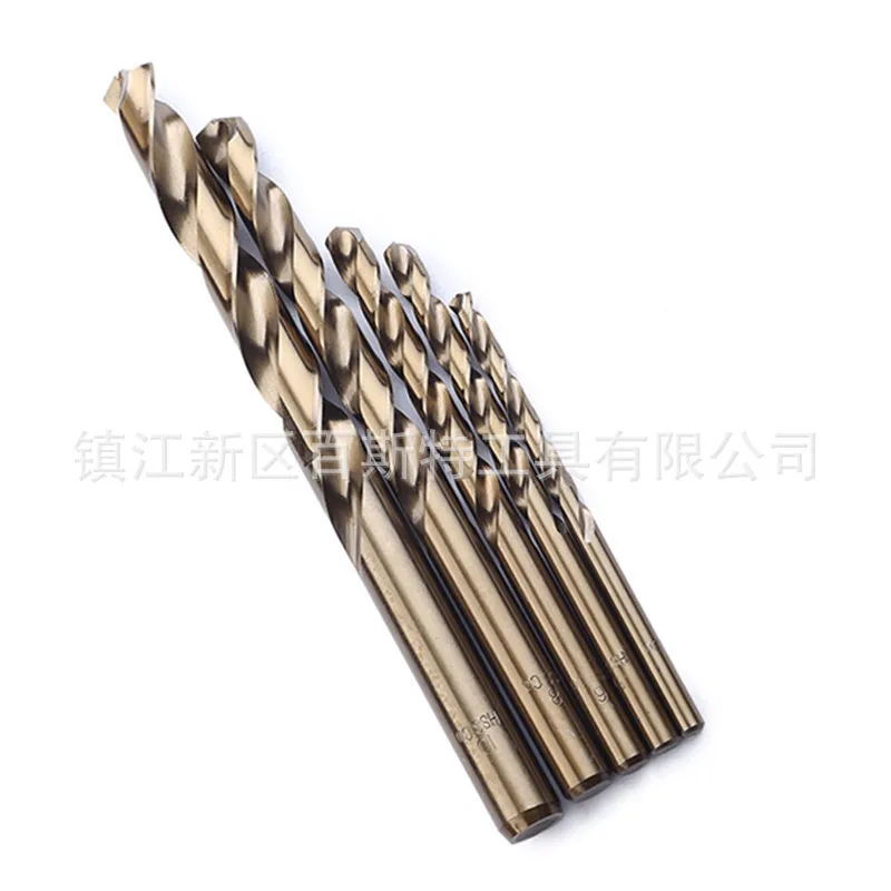 Кобальтовые сверла для металла дерева рабочая M35 HSS Co сталь прямой хвостовик 1.-13