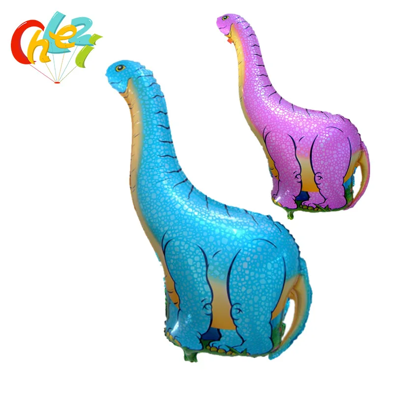 1 шт. воздушные шары в виде динозавра фольгированный материал животные воздушный