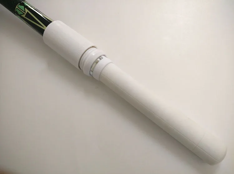 white Xmlivet новые двухцелевые пластиковые накладные Кии для бильярда и снукера, кии, черные и белые расширители кия, Китай - Цвет: white