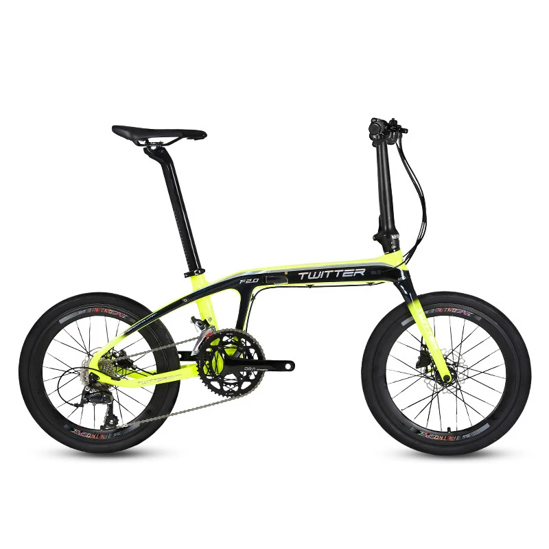 TWITTER BMX 20 дюймовые шестерни складные грипы для велосипедного руля 16/18/22 Скорость