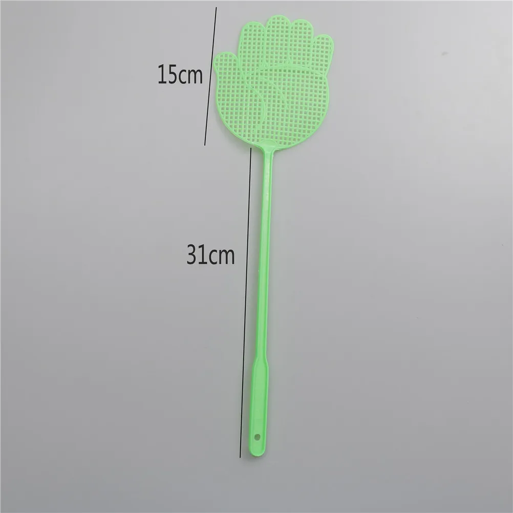 1PCS Plastic Pest Control Mosquito Bug Hand Pattern Fly Swatter Flyswatter Killer Tools Reject Insect Swatters | Дом и сад