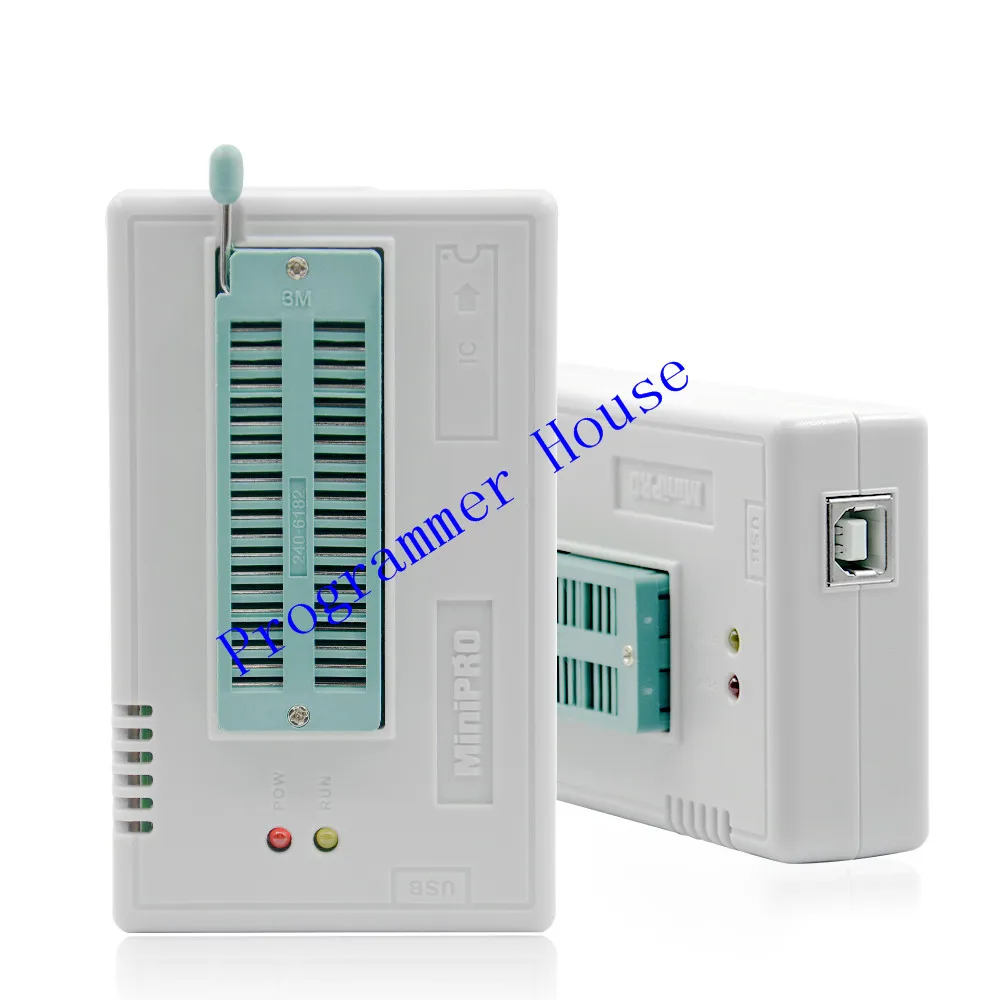 V10.35 Original XGecu minipro TL866II Plus USB Universal BIOS nand flash 24 93 25 mcu Programmer+10 Adapters+SOIC8 clip|Промышленные