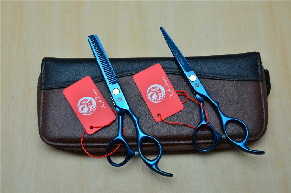 Профессиональные ножницы Z1005 для стрижки натуральных волос 5 дюйма 16 см