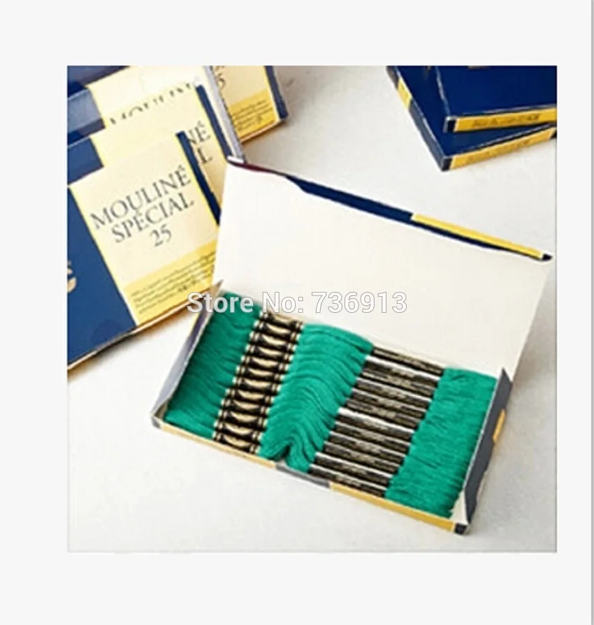 Всего 50 штук DMC Вышивка крестом нить новые цвета 01 до 35|threaded bearing|thread shaftthread shoulder |