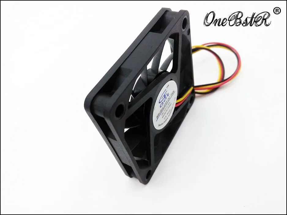6010 бесщеточный вентилятор DC12V 0.16A 60X60X10 мм вентилятор True 3 PIN маленький Питание 6 см 60 мм охлаждающий вентилятор провод Длина 180 мм