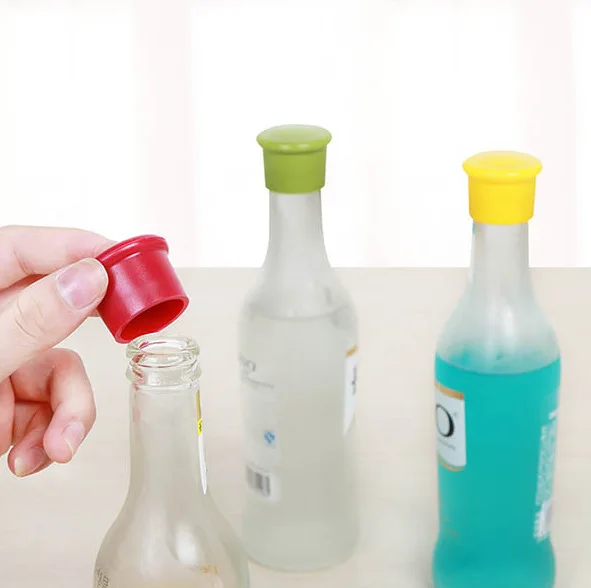 5 цветов Силиконовые винные пробки для красное вино пива свежие бутылка Кепки