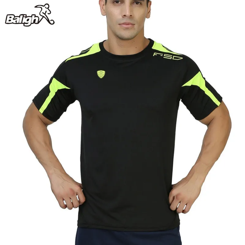 

2018 New Male Soild Colors Running Quick Drying Men's T-shirt Sportswear Brand Man wicking short sleeved T-Shirts Men Tops