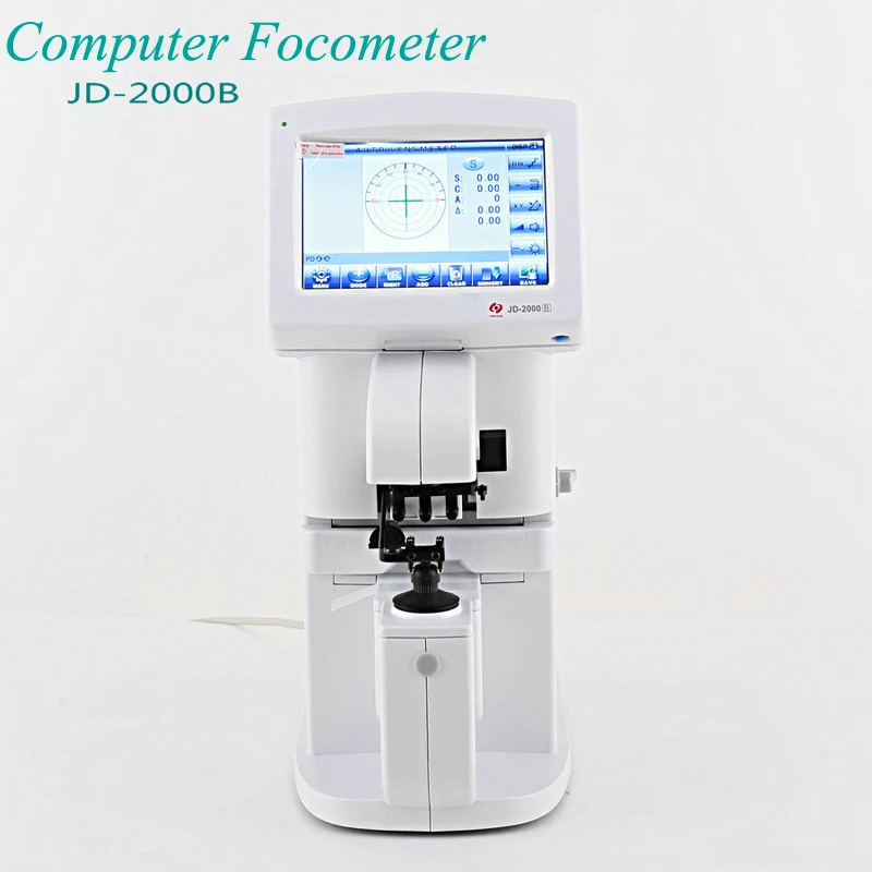 Computer Focus Meter Touch Screen Focometer Glasses Instrument Intelligent Operating System AC 200V-240V JD-2000B | Инструменты
