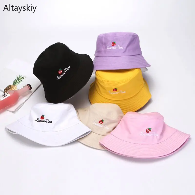 Женские шапки с вышивкой в виде букв однотонная женская шапка Корейском стиле