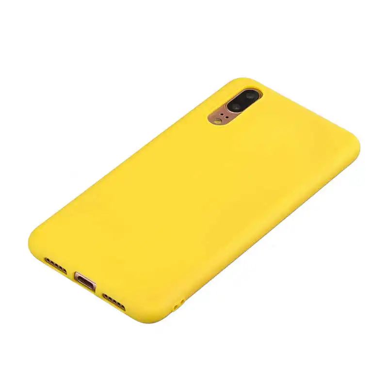 Конфеты для Funda huawei P20 удобный телефонный Футляр силиконовый задняя крышка Капа