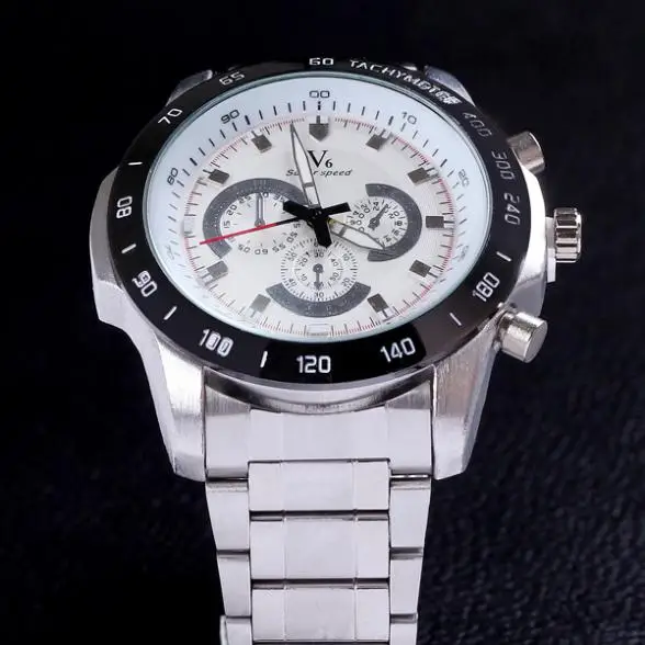 Wholesale watch watches men luxury brand automatic Japan movement stainless steel quartz fashion hours free shipping | Наручные часы