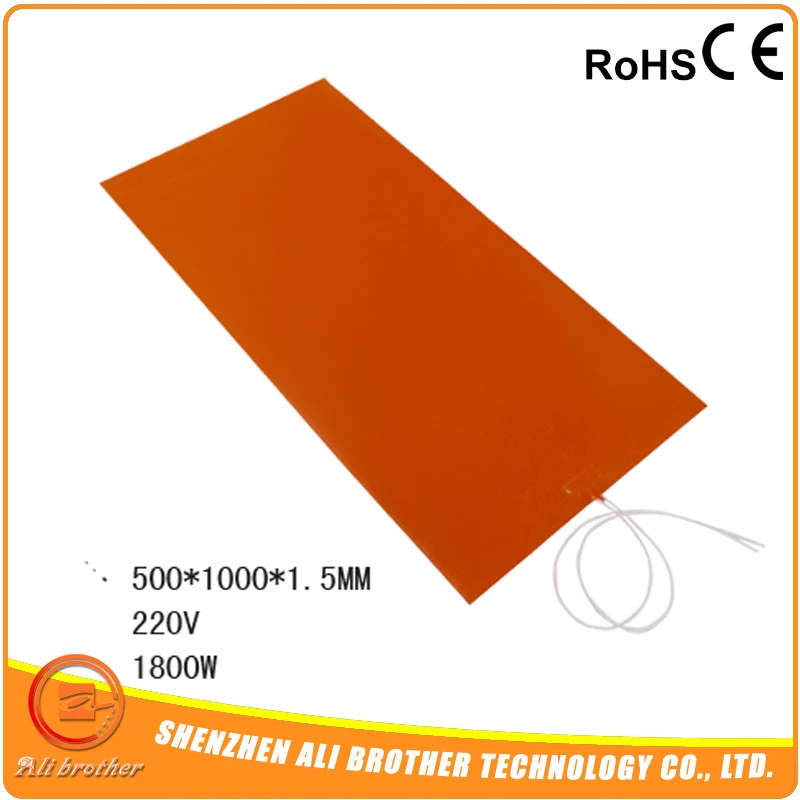 JSEX 350 x 320 mm 750w @220v w/NTC 100K Thermistor Adhesive back silicone Heater 3D printer heater heat bed | Дом и сад