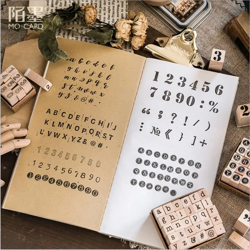 Набор резиновых штампов для скрапбукинга и открыток сделай сам 9 30