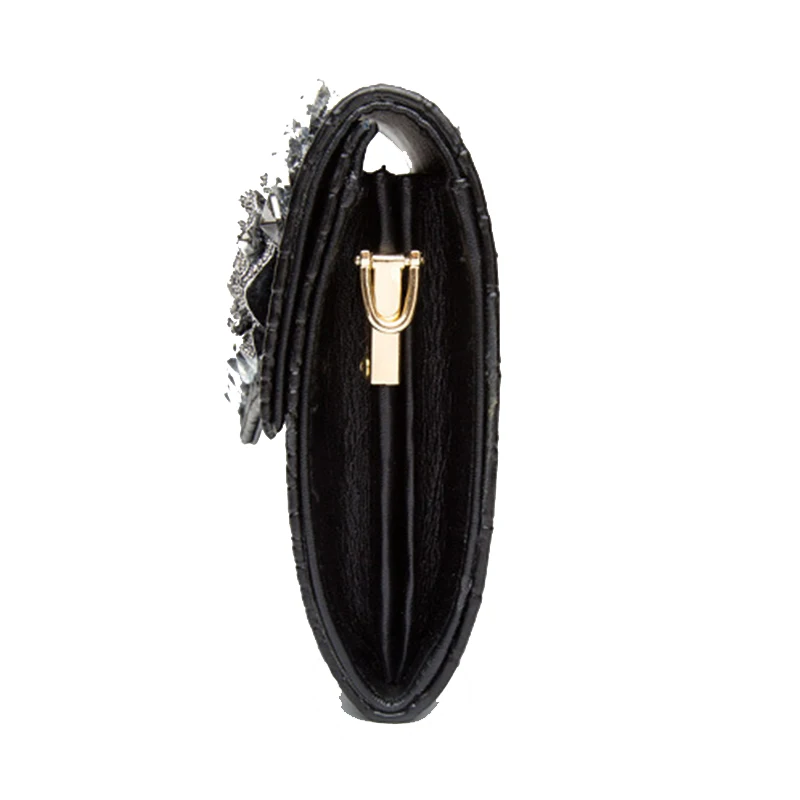 Женская сумка из натуральной кожи в европейском стиле модная вечерняя с узором