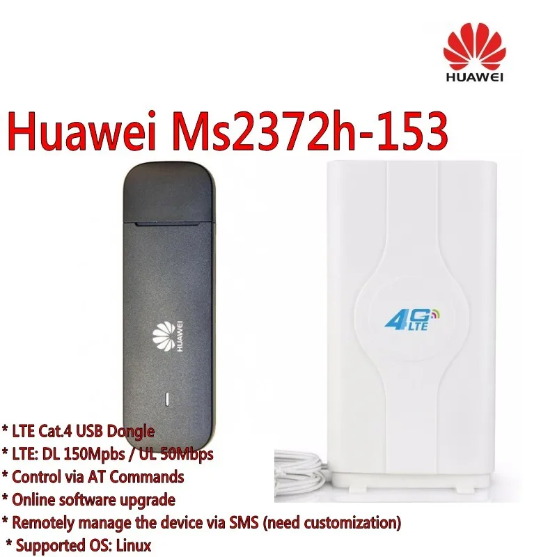 Мобильный широкополосный телефон Huawei Wingle Cat4 LTE USB Wi Fi с антенной 4g|usb wifi|wifi plususb wifi