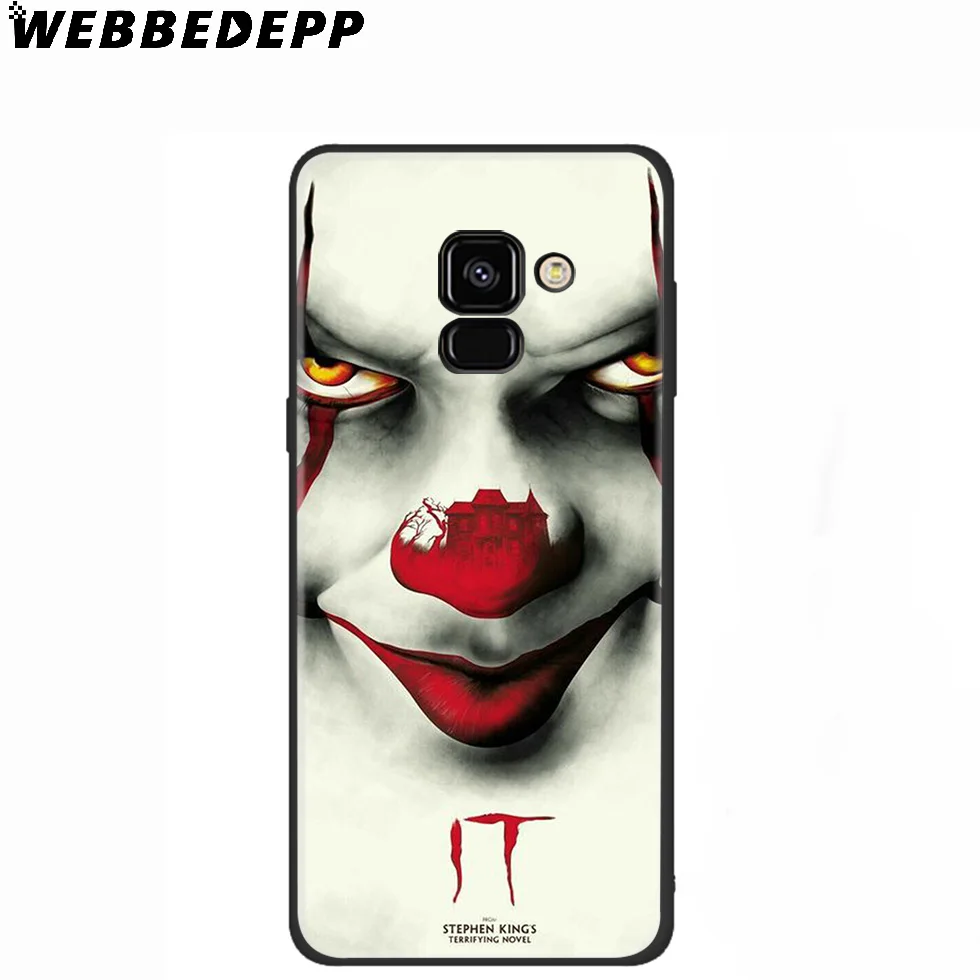 WEBBEDEPP Stephen King It силиконовый чехол для Samsung Galaxy A3 A5 A6 A7 A8 A9 A10 A20 A30 A40 A50 A70 M10 M20 M30 |