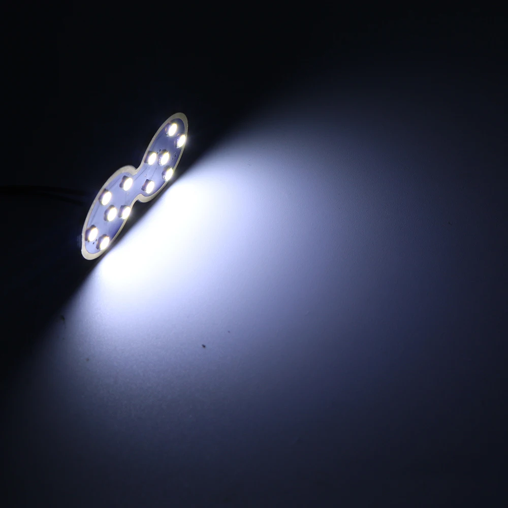 YSY 30 шт. Canbus безошибочный C5W C10W 3030 12smd светодиодный супер белый панельный свет