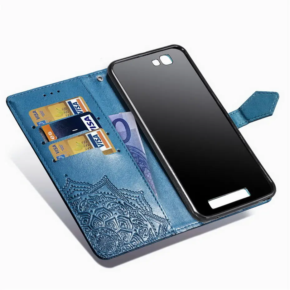 Роскошный чехол из искусственной кожи чехол для zte Blade A610 A 610 3D Мандала Цветок Флип Чехол-бумажник для zte Blade A610 A 610 чехол для телефона