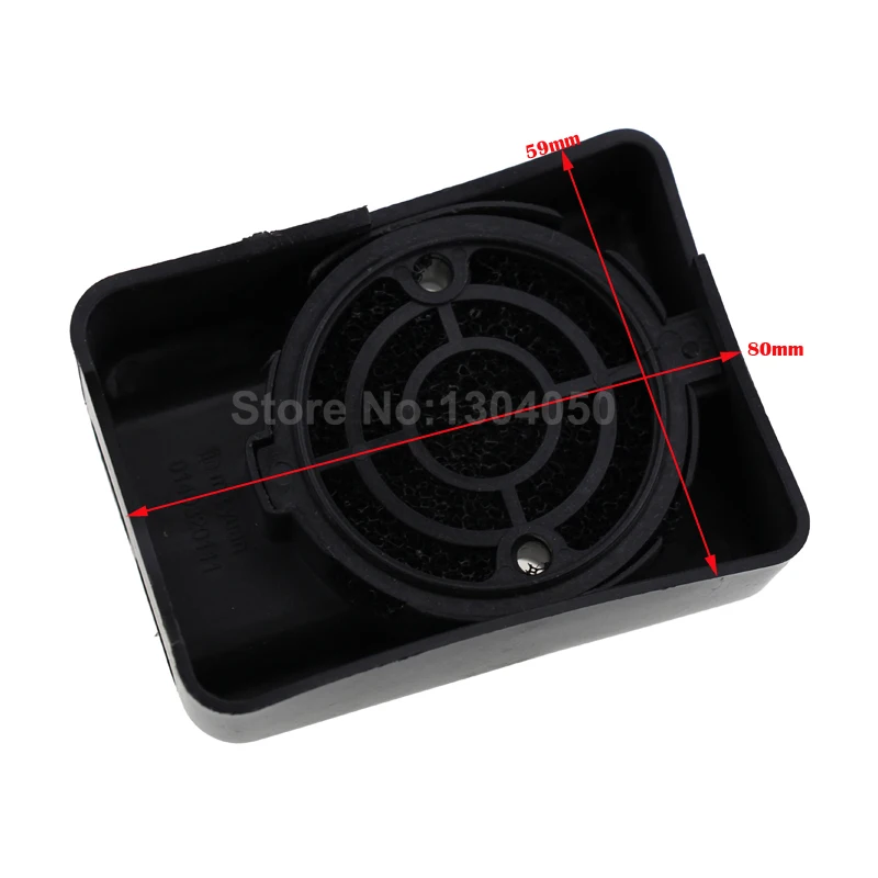Мотоцикл dirt pit запчасти квадратный воздушный фильтр в сборе для 47cc 49cc 2 тактный
